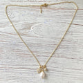 Baroque Freshwater Pearl Charm Necklace