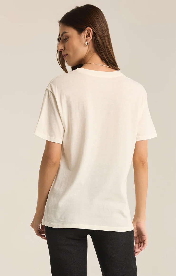 Bestie Boyfriend Tee Sea Salt