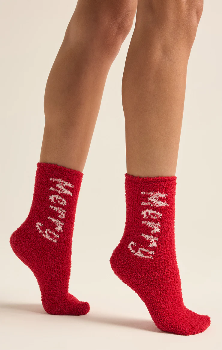 Bright & Merry Sock 2-Pack Haute Red