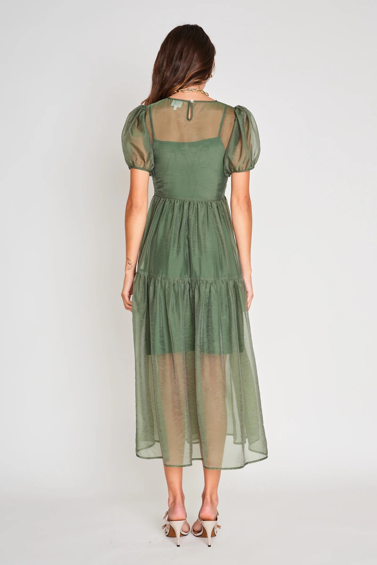 Aria Dress Green