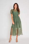 Aria Dress Green
