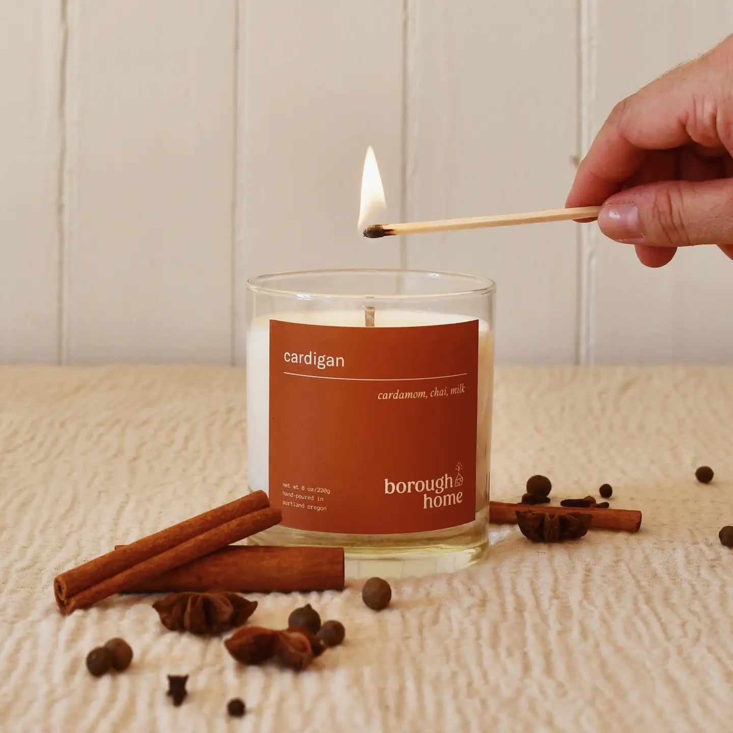 Cardigan Soy Wax Candle 8oz